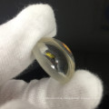 Optical glass triplet lens